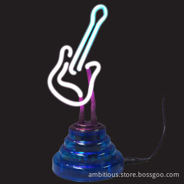 USB Neon Light, Guitar Shape